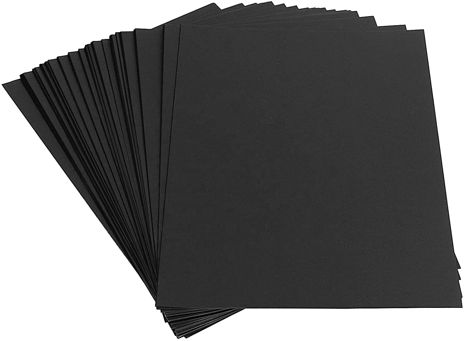 Custom A4 Size Heavyweight Black Color Paper Black Construction Paper