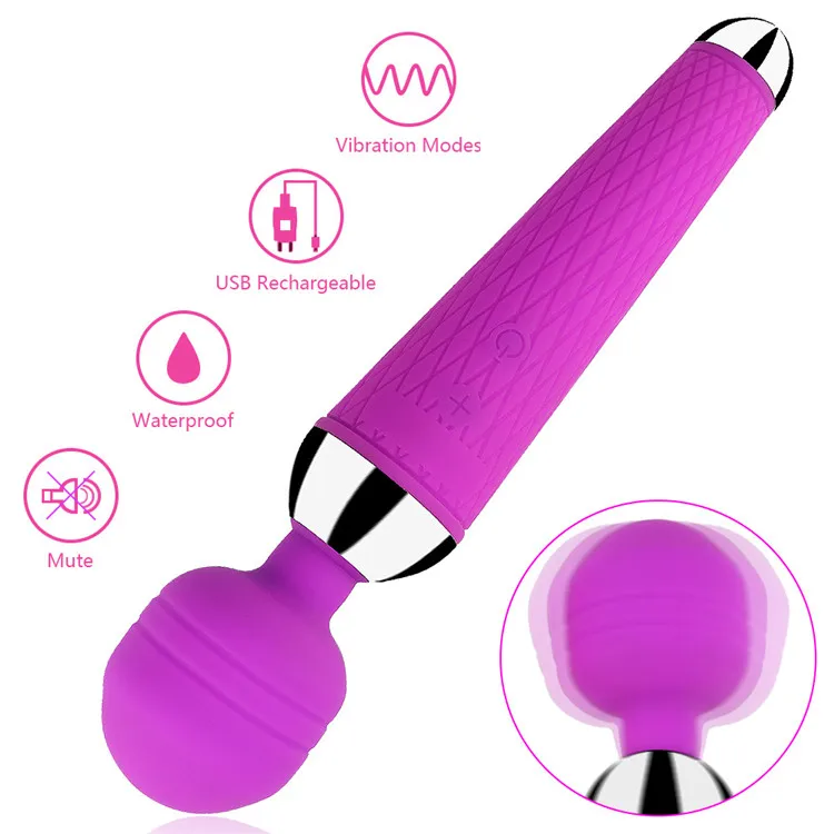 
hot silicone adult toy mini rechargeable av wand massage vibrator sex toys for women 