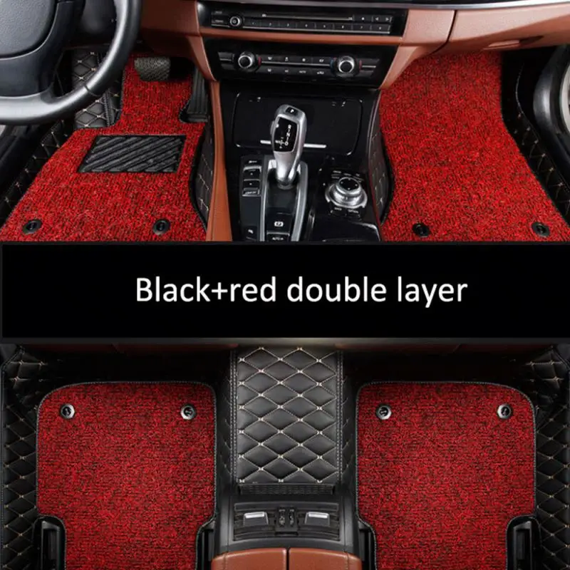 Best selling all seasons weather protection pvc leather custom floor car mats for honda CRV