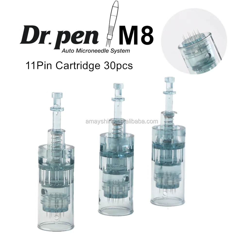 
MTS Derma Pen dr pen M8 Nano Meso Needle Cartridge 11/16/24/36/42 Pins/3D/5D 