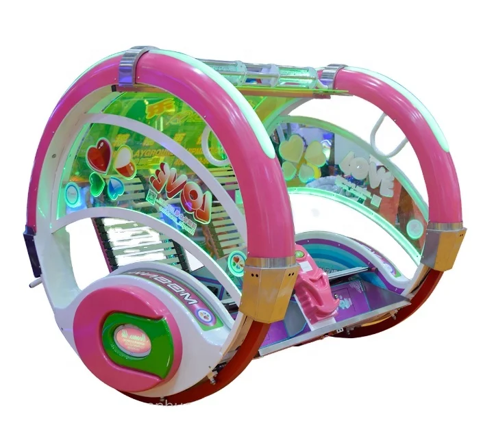 High Quality Battery Powered Shopping Mall 360 Degree Rotating Happy Rocking Car Game Equipment