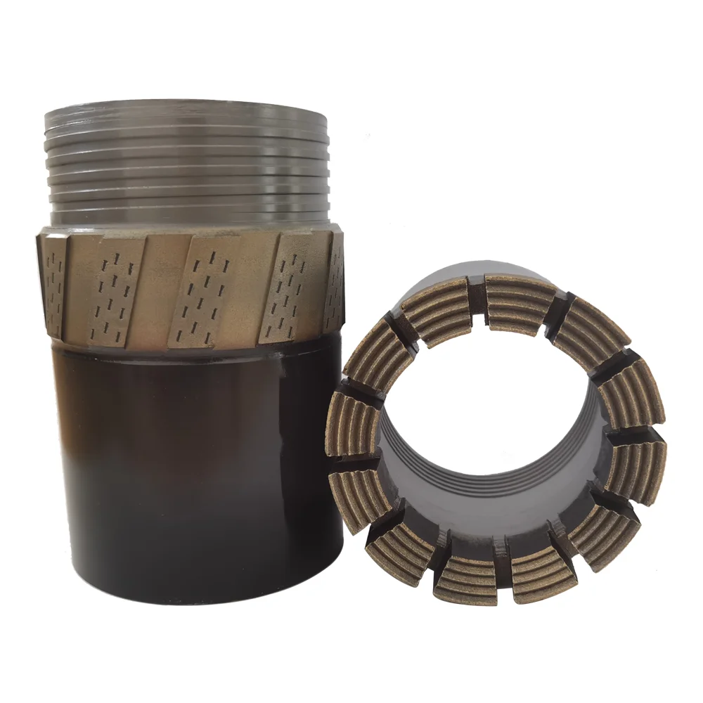 famous factory in China 15mm PQ 4 7/8 inch impregnated diamond core bit hard rock geological drilling