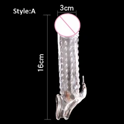 Penis Extension Sleeve Cock Sleeve Penis Extender Condom