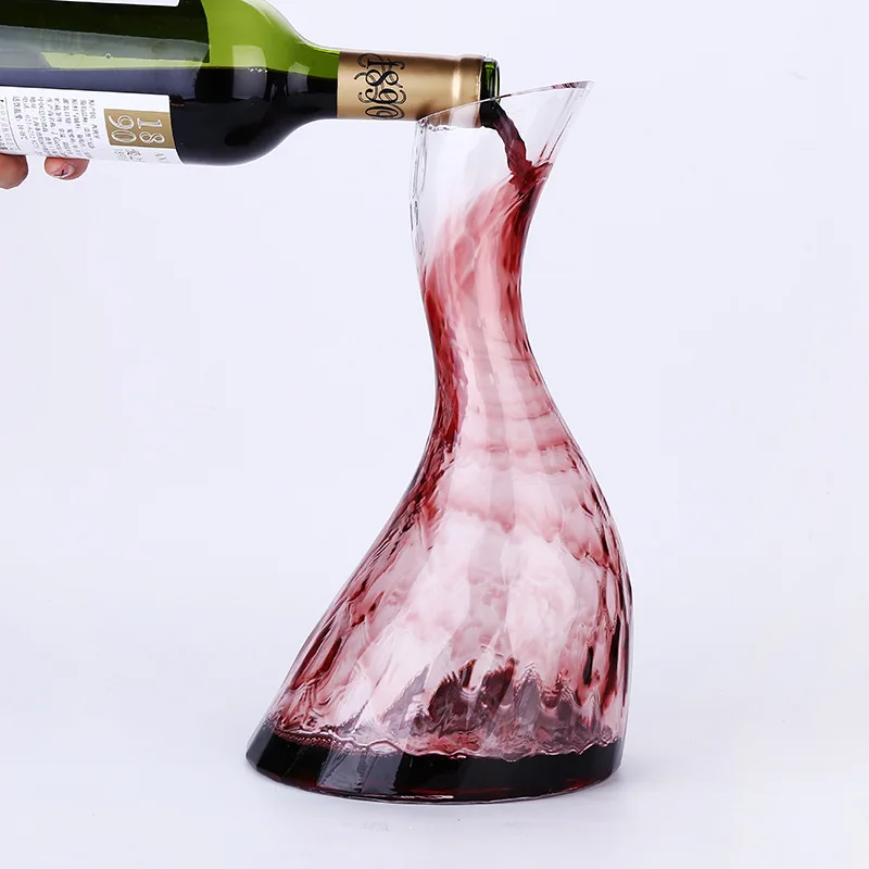 High Quality Crystal Wine Decanter Large Capacity Wine Dispenser Glass Decanter