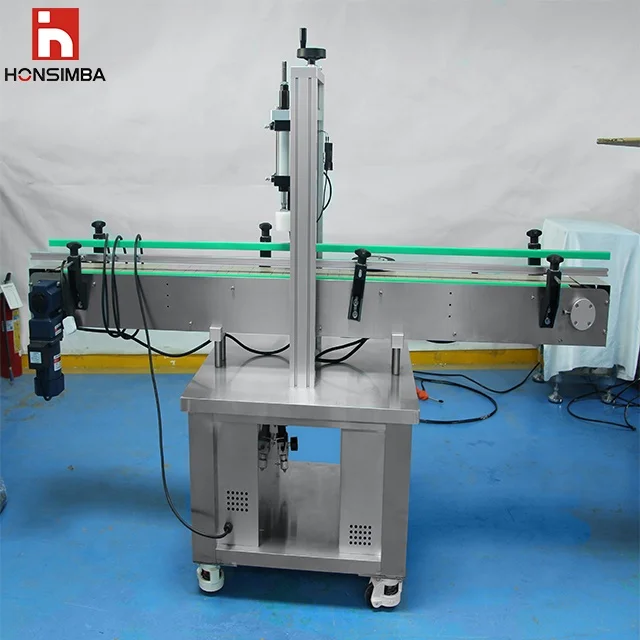 Promotion price cap feeder machine automatic bottle screw capping machine vial capping machine