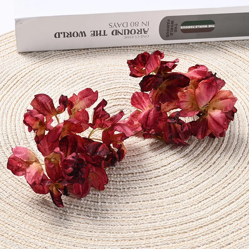 Hydrangea Artificial Flower Heads for Wedding Home Party Decoration