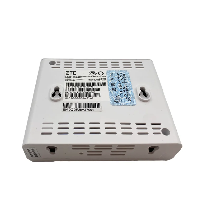 Fast Shipping Brand New Router ZTE 1GE ONU  F601 ONT Modem ZTE F601 GPON ONT Router ZTE Internet Router