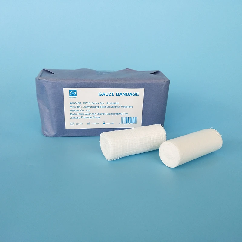 Medical Grade Breathable Sterelized Gauze Sterile Gauze Bandage