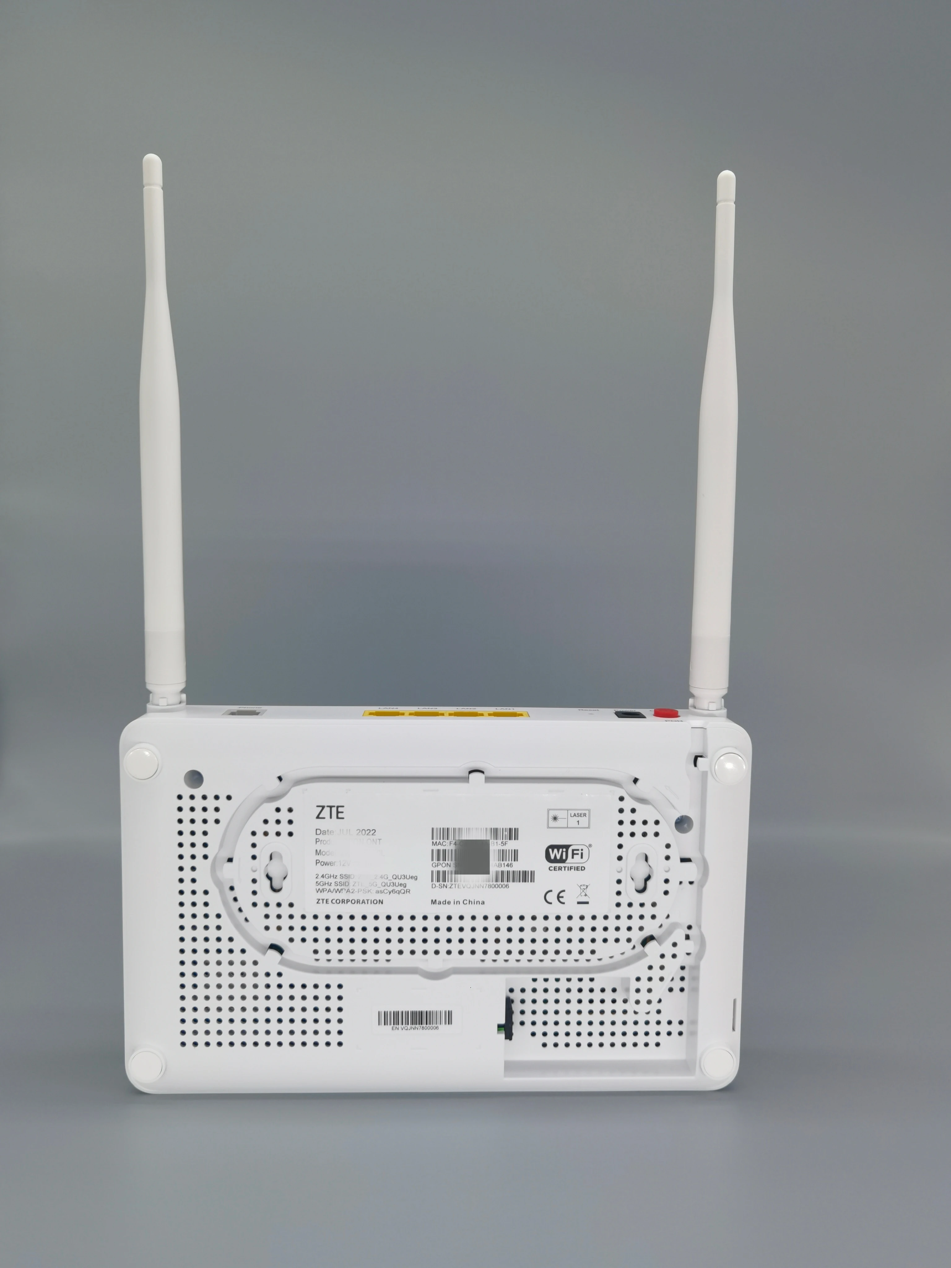 New Arrivals Ont Zxhn 2 Antenas F670l for zte Onu Dual Band 2.4g  5g Wifi Gpon OLT DSL router
