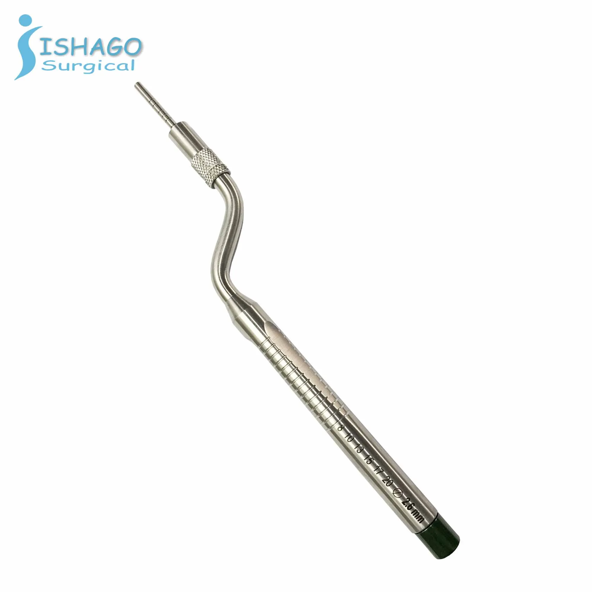 Sinus Lift Osteotomes Set Of 5 Offset Concave Dental Implant Surgical Instrument