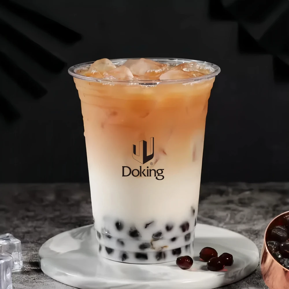 Фабрика Doking Popping Boba продает высококачественное сырье для Пузырькового чая со вкусом коричневого сахара хрустальный шар