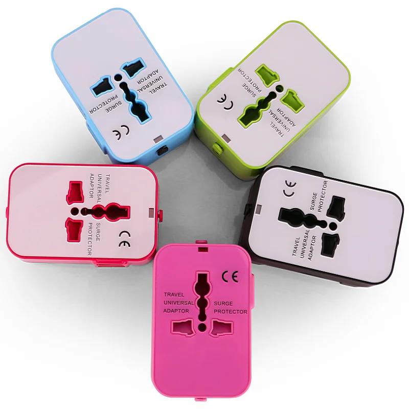 2 USB 5v 1a International Travel Adapter USB 3.0 adapter mobile phone travel charger for macbook Universal Travel Adapter