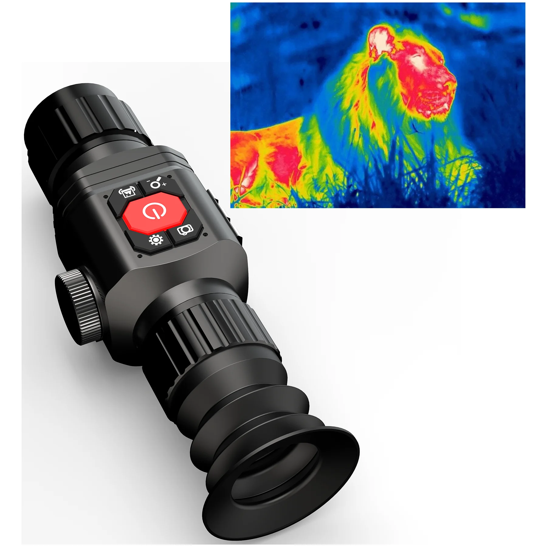 Ht C8 Long Range Bird Hunting & Watching Thermal Scope For Sailing