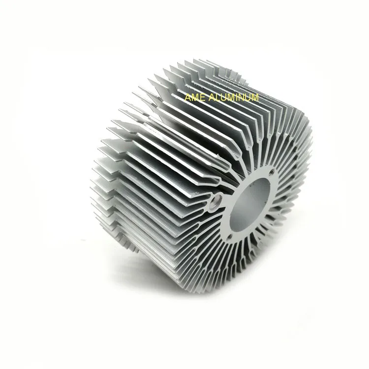 Extruded Aluminium Cob Led Light Heatsink 50W