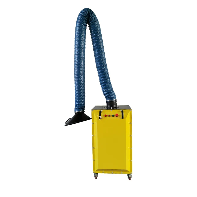 Fume extractor smoke collector for welding