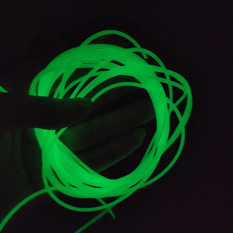 glow in dark silicone tube thin silicone hose flexible silicone pipe
