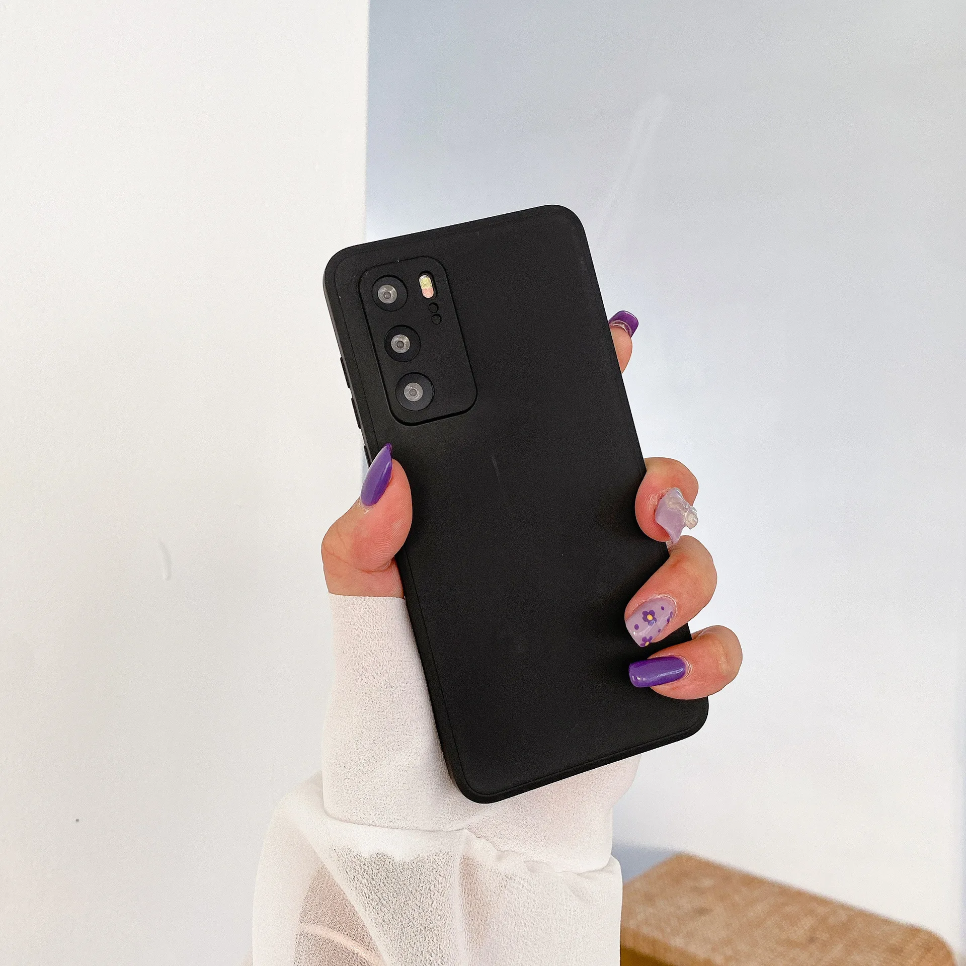 wholesale soft Shockproof Thin Candy Color premium Silicone TPU mobile cell phone case For Poco F4 GT