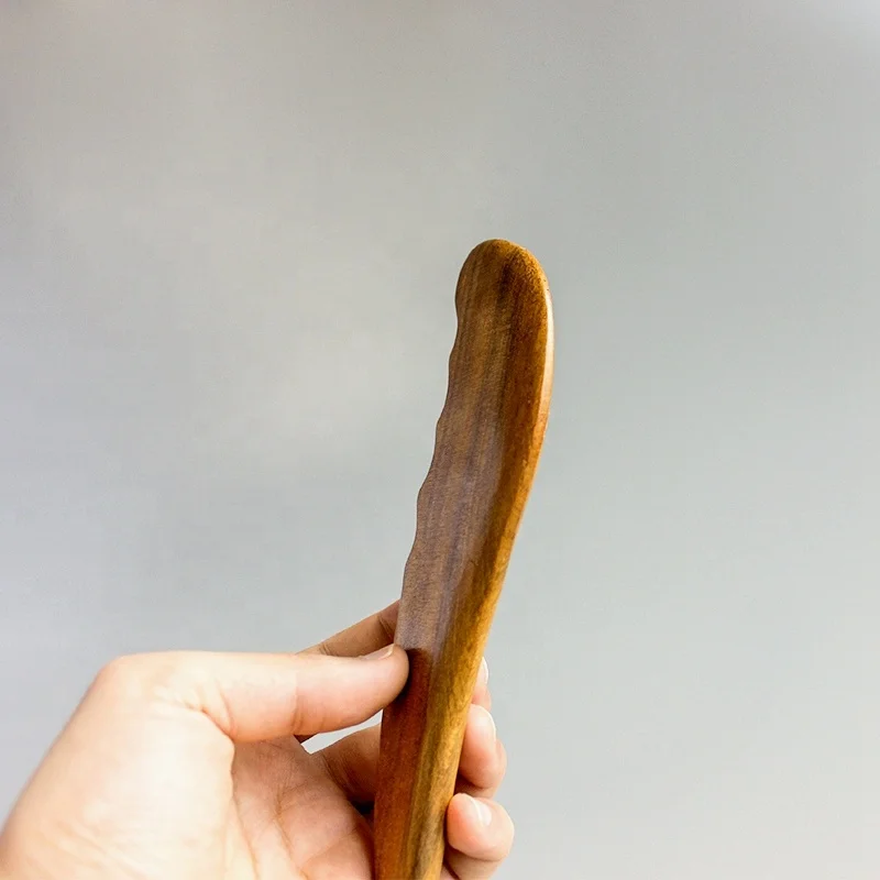 Eco Friendly Gua Sha Stick Wooden Body Massage Stick Tools Environmental Wood Therapy Anti Cellulite Massager Guasha Wand