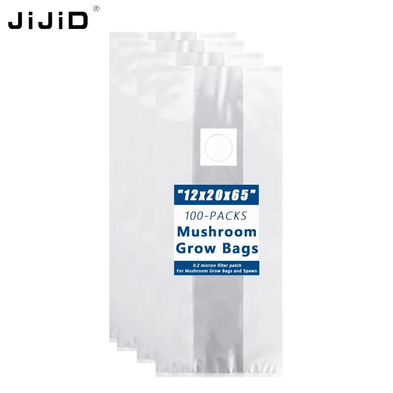 Мешки для выращивания грибов JIJID 32x65 см