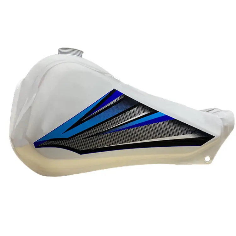 Premium gasoline motorcycle fuel white tank for Yamaha