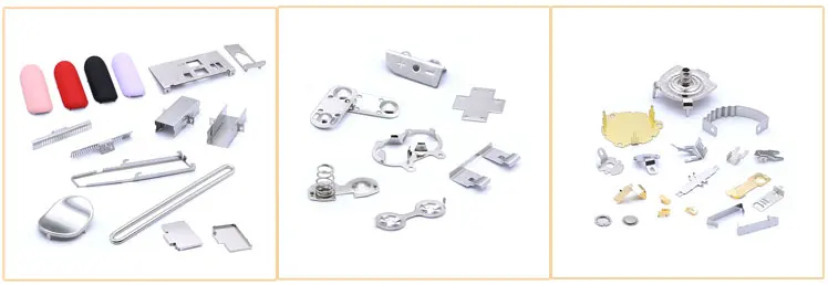 Experienced customized stainless steel sheet metal shrapnel stamping parts battery contact