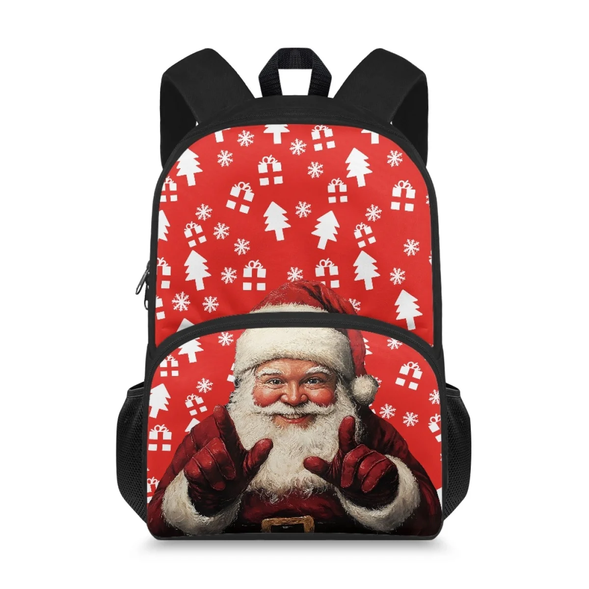 Custom Color Graffiti ink painting pattern Be well liked by students Large Storage Space Polyester School Computer Backpack