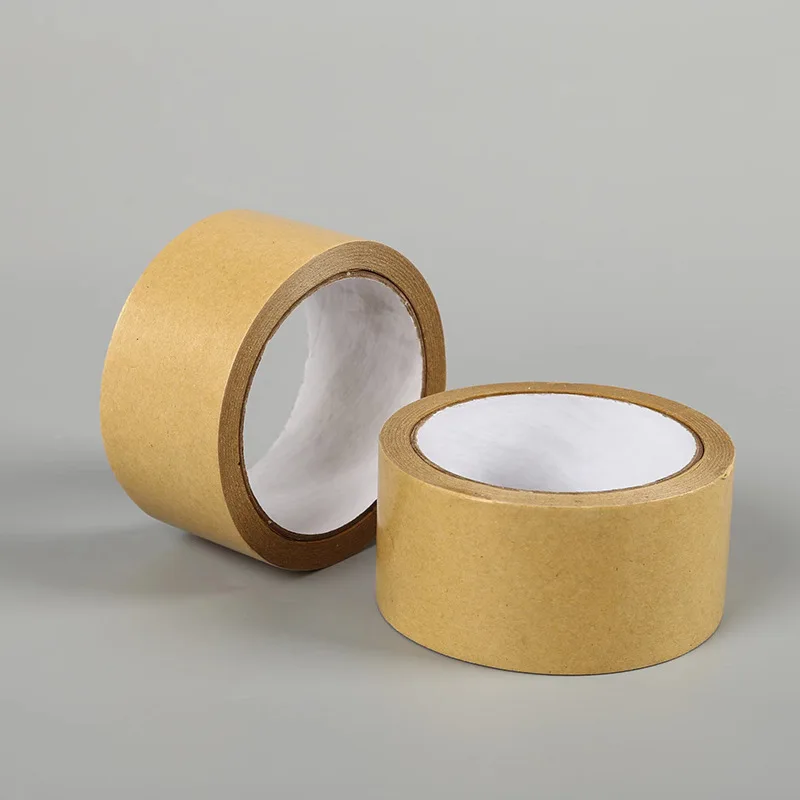 China Wholesale Logo Quality Custom Kraft Packing Tape Kraft Paper Packing Tape Custom Kraft Tape For Packaging