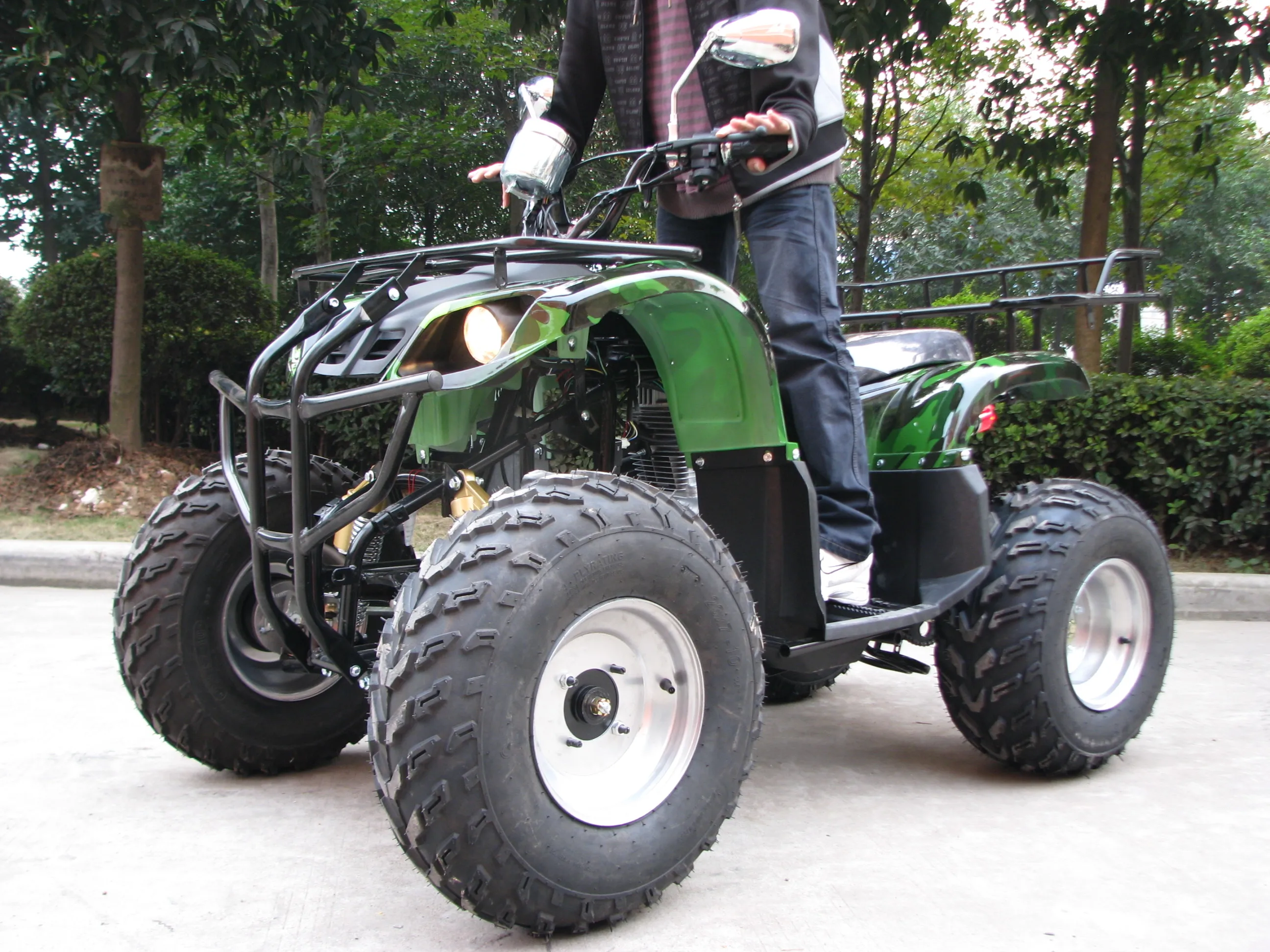 
Automatic chain drive Aluminum rim atv quad bike 250cc 4x4 atvs 4 wheeler quad for adults 