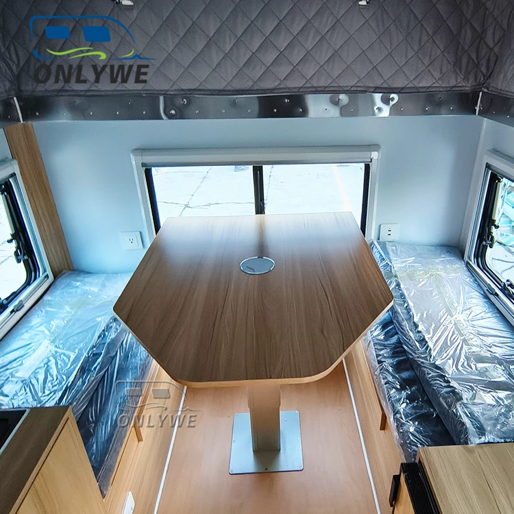 2024 Onlywe australian standard off road pickup camper overland slide in camper small popup truck camper for pickup truck