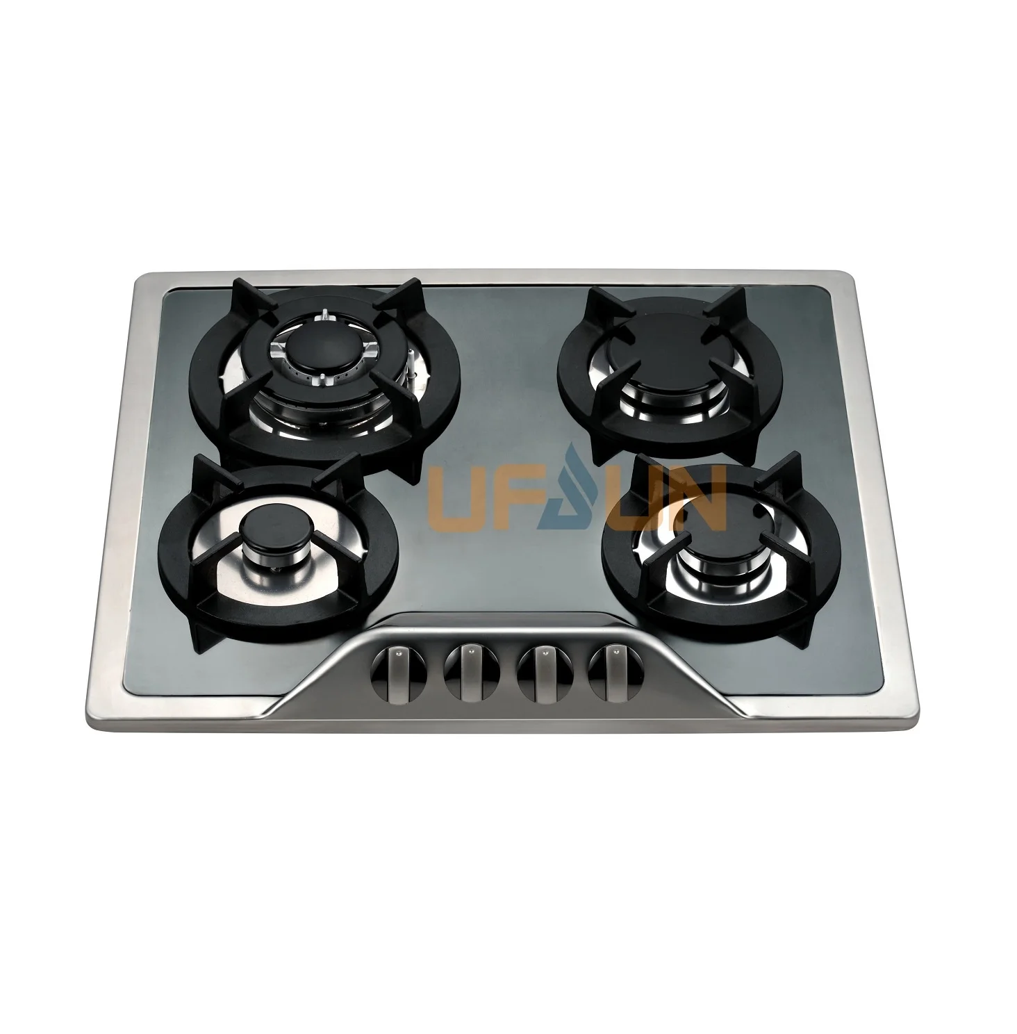 CE,CB,RoHs 201#  Stainless Steel Top Plate Built-in 60cm 4 burners kitchen used gas stove kitchen stove gas cooker