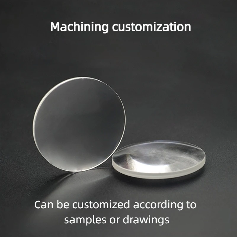 Dual convex lens diameter 58mm focal length 70mm optical glass plating diaphragm optical experiment focuses on large mirror