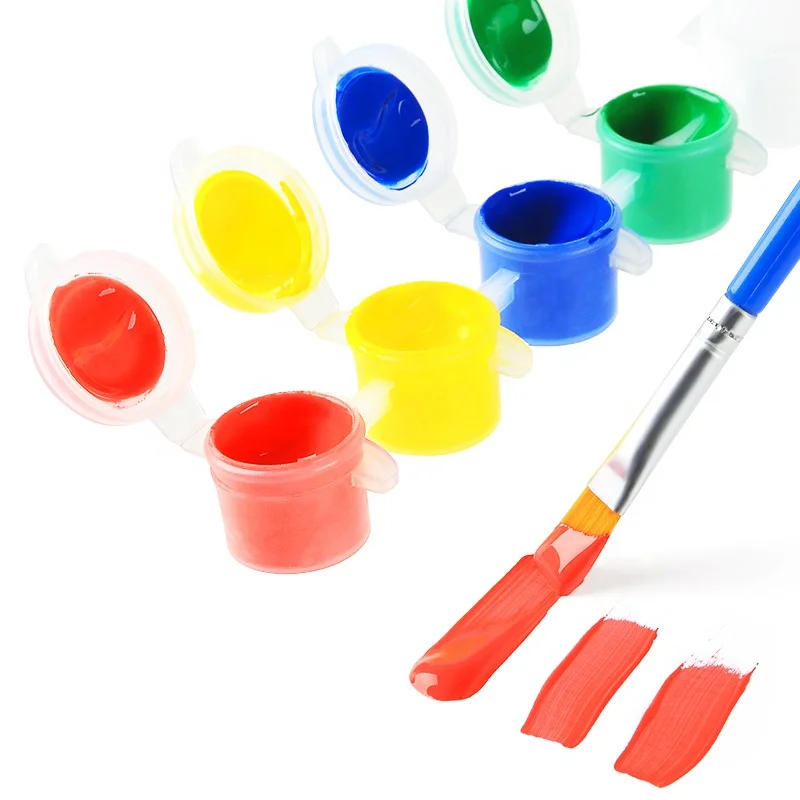 China OEM cheap Wholesale  mini acrylic  paint pots