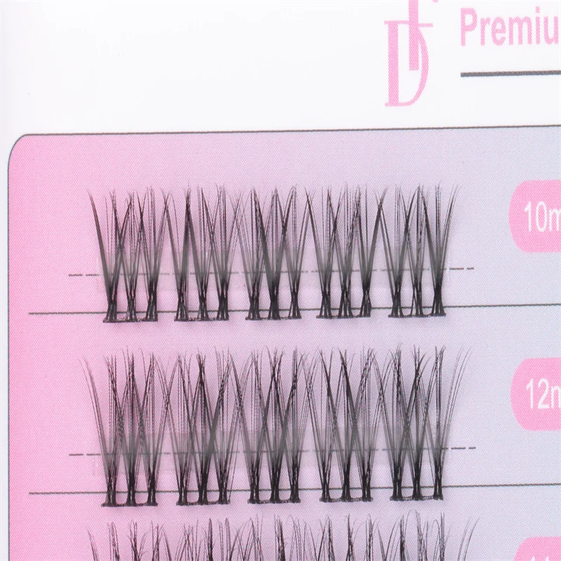 Cashmere wholesale diy cluster eyelash extension mega volume individual diy lashes eyelash clusters