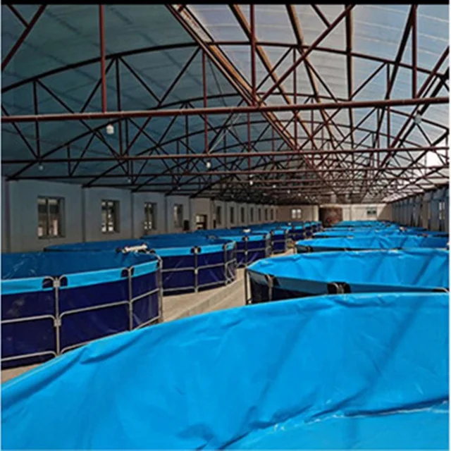 Последняя версия 2022 года складной аквариумный брезент SDM для тилапии/пруда окуня
