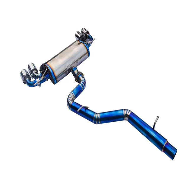 Stainless Steel Exhaust System Valve Cat-back For Honda Type R Fk2