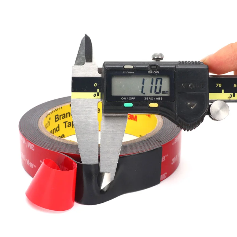 Wholesales 1.1mm black Acrylic Foam car mount tape 3m 5952 die cut Tape