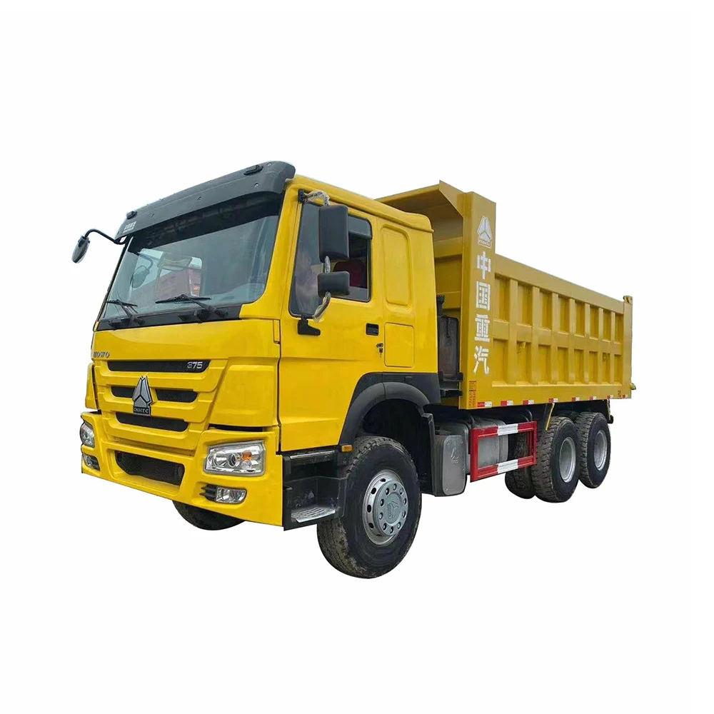 Sale of used dump trucks made by sinotruk