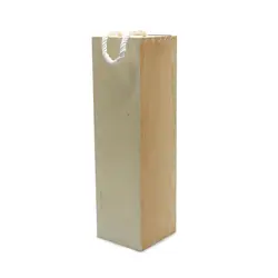 Sublimation premium MDF blank wooden wine gift box hardboard wine storage packaging wood box
