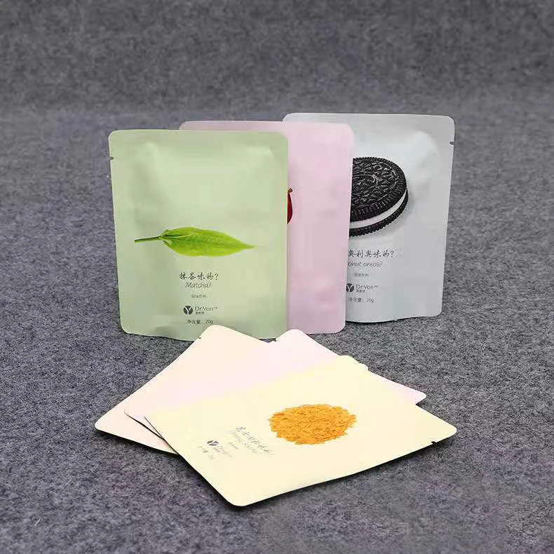 Gravure Printing aluminum foil anti-static sachet for powder drinks instant coffee packaging bags coffee sachet