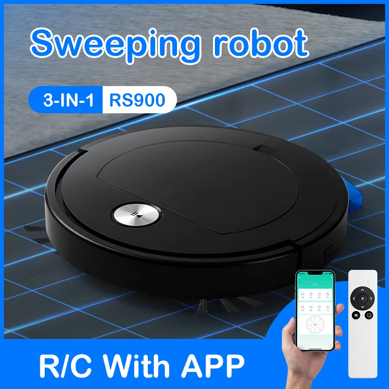 Household cleaning smart vacuum mopping cleaner robotic automatically sweeping scrubbing floor robot mop cleaner