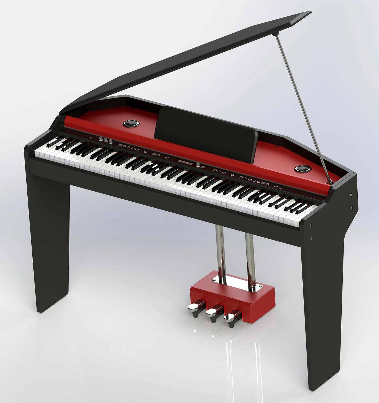 Nice Price China Performance Grade Heavy Hammer 88 Keys Electric Piano Keyboard