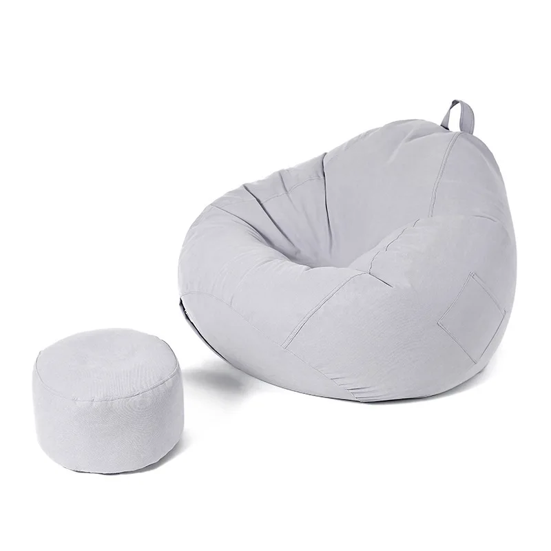 New modern design comfortable filled foam bean bag large lazy sofa living room sofas bean bag giant