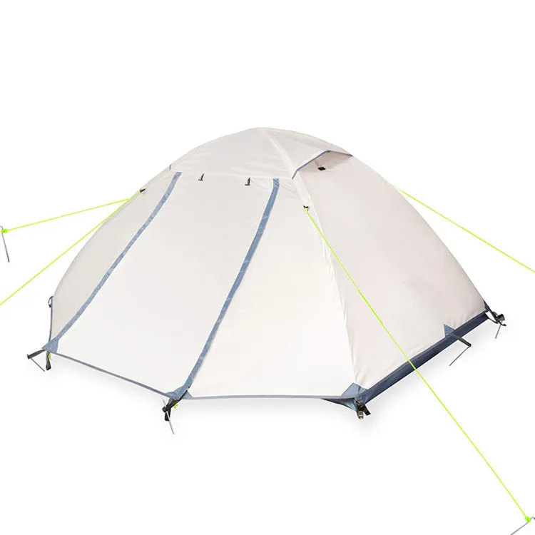 Double-Layer Aviation Aluminum Pole Tourist Tent Cot Camping Double Camping Tent Waterproof