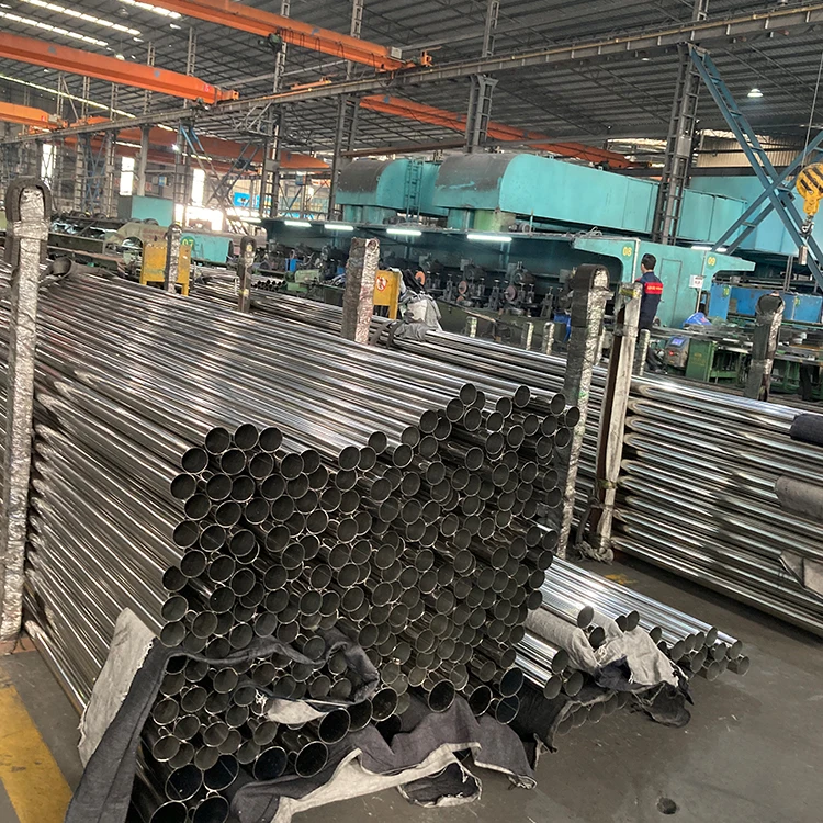 Aisi A554 Decorative Welded Round Ss Tube Mirror Bright Surface 201 304 316L Stainless Steel Decoration Pipe