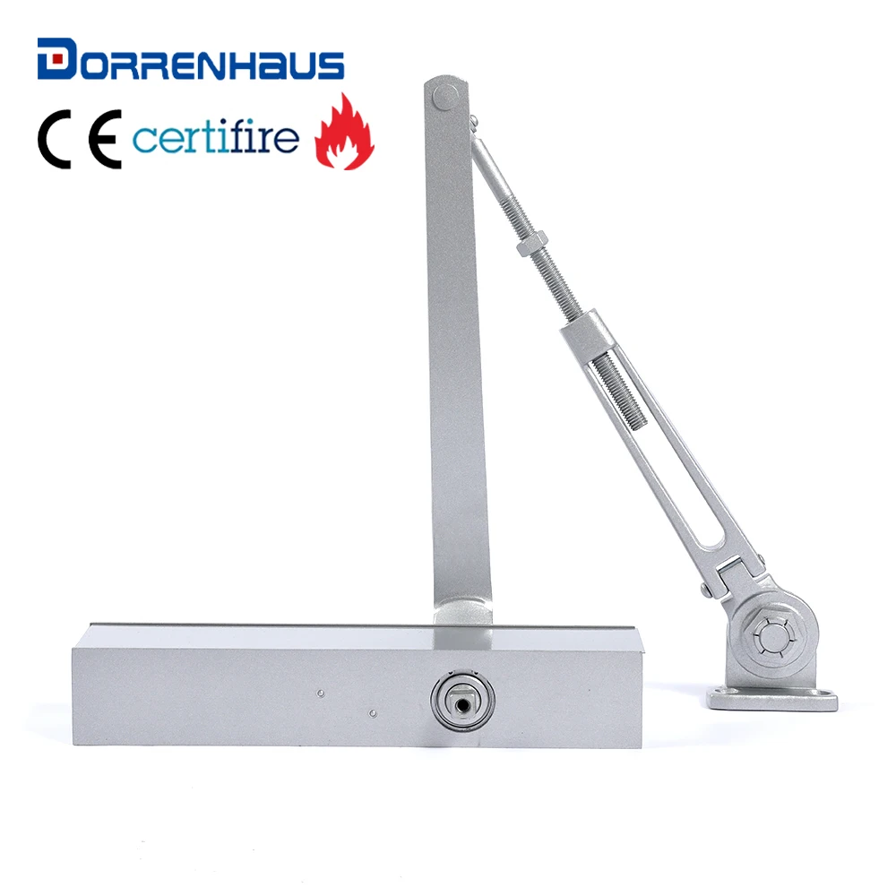 DORRENHAUS D3000T CE Certification Overhead Adjustable Automatic Door Closers With S325 Hold Open Arm