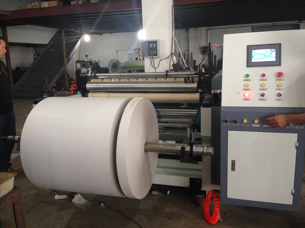 ZONTAI Paper Slitter and Rewinder Machine Slitting Rewinder 200m/min Production Capacity 1600m-2000mm Max. Workable Width