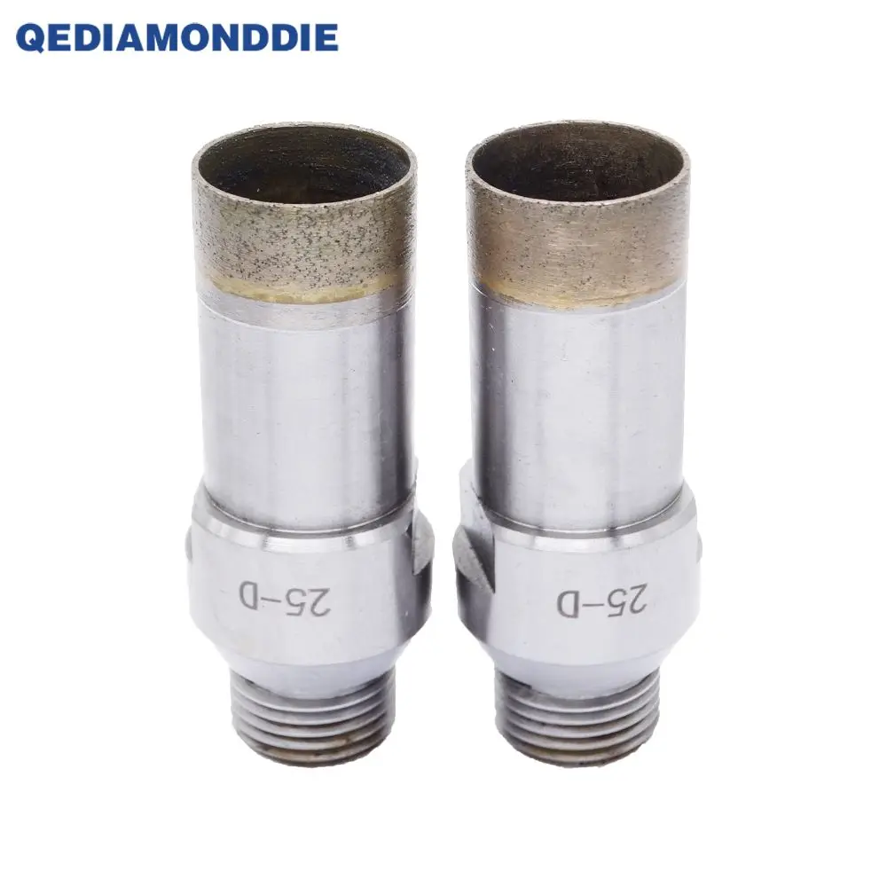 High Quality Porcelain Tile Cutting Diamond Drill Bit Hole Saw Sintered Thread Shank Core Drawing Dies for