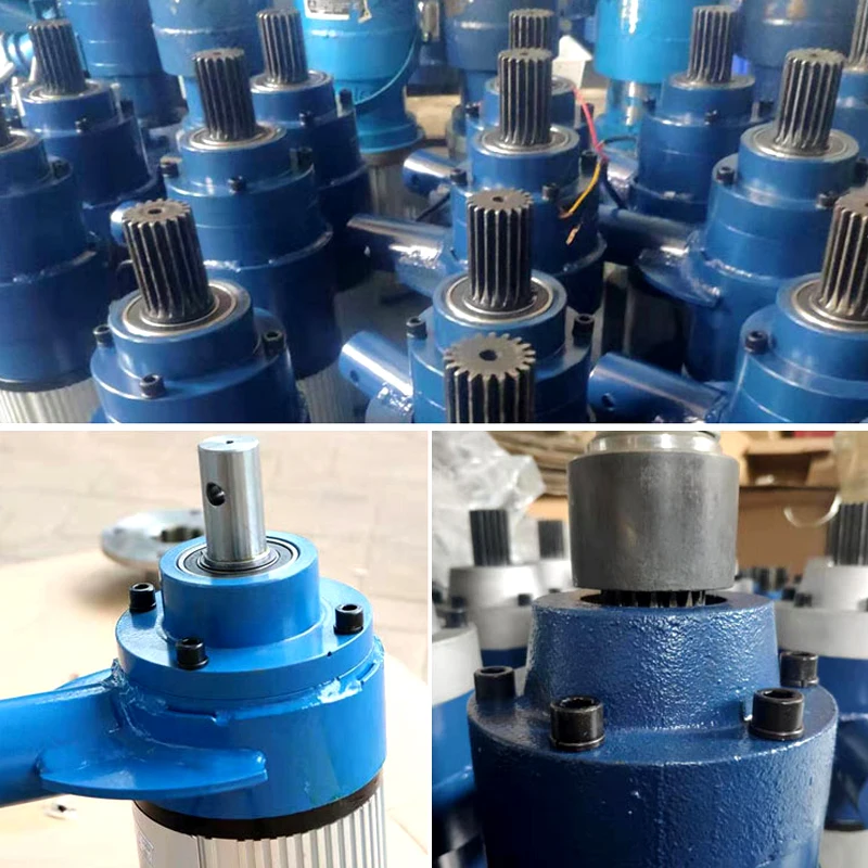 Factory Selling Electric side roll film device Greenhouse Ventilation  film roll up motor