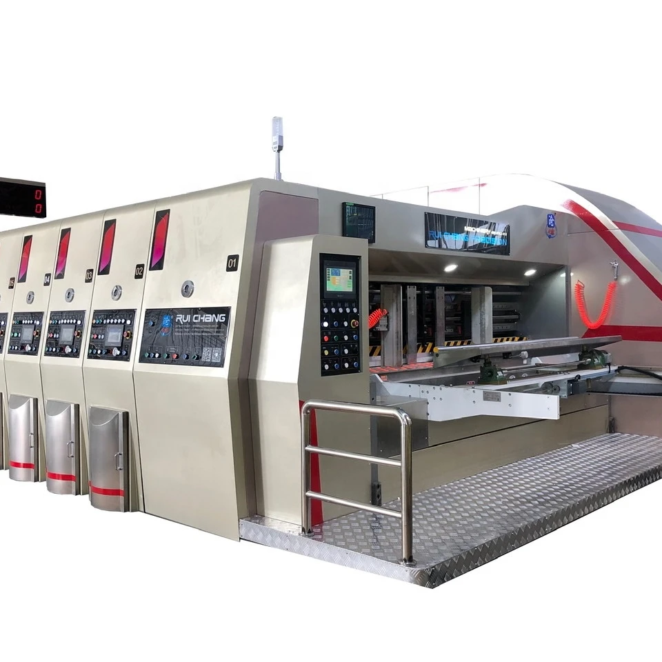 China Suppliers Corrugated Cardboard Carton Boxes Making Packing Machine