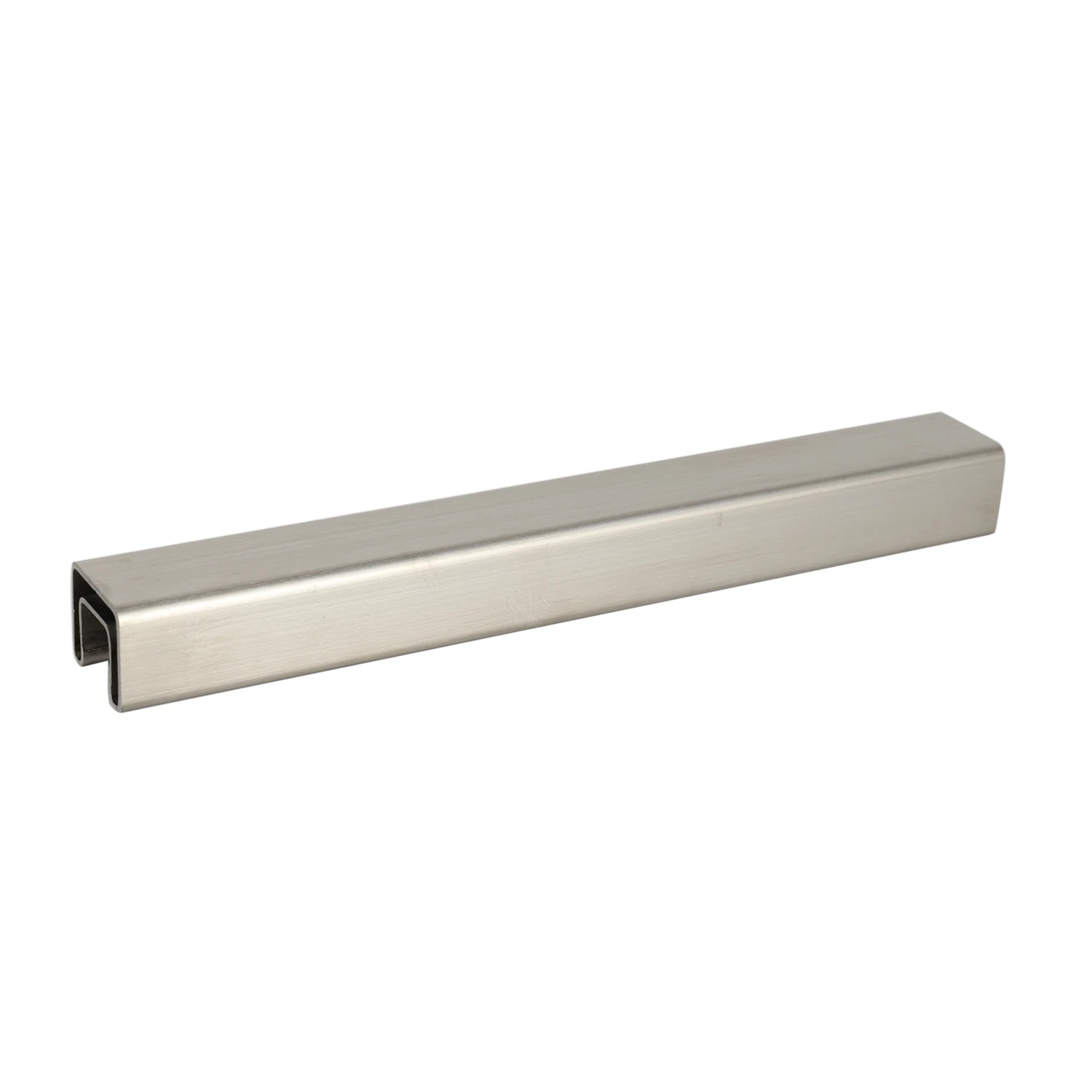 Balustrades Stainless Steel 304 316 Duplex 2205 Square Slot Cap Rails Tube Fitting Glass Balustrade